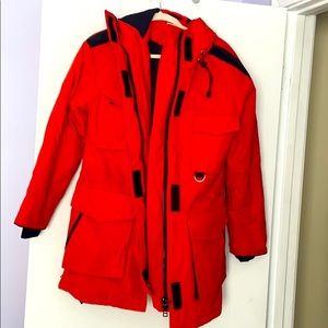 Red & Black ski coat